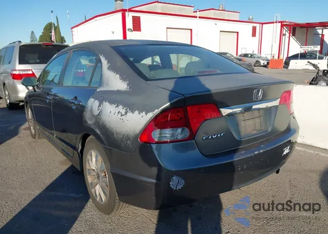 2009 Honda Civic Ex-L from USA, damaged, VIN 2HGFA16979H526820